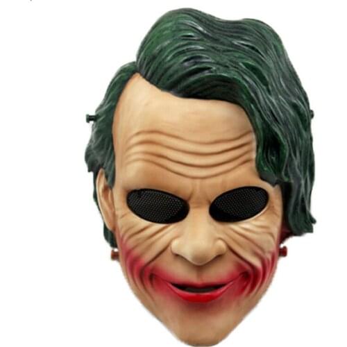 Military Airsoft Paintball Mask Funny Smiley Clown Masquerade Cosplay Costume Halloween Party Accessory Tactical Full Face Masks