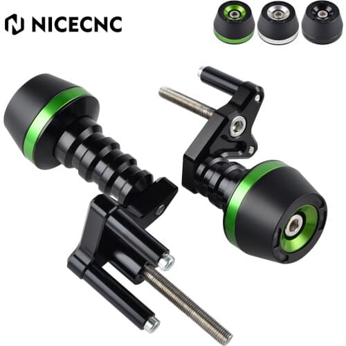NICECNC Motorcycle Engine Frame Slider Guard Crash Pad For Kawasaki Z1000SX Ninja 1000 2011-2016 For Triumph Speed Triple