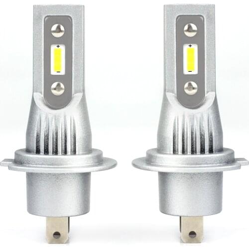 New 2Pcs 4000LM LED Headlight Bulb H4 H7 H11 H13 HB3 HB4 9005 9006 H1 H3 H27 880 881 Fit 12V 24V Auto Fog Lamp