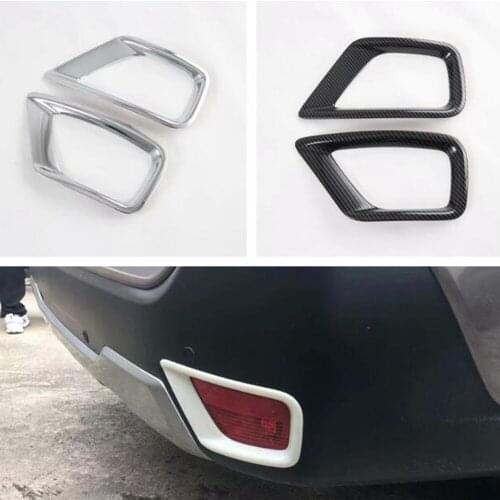 New Car Moldings For Subaru Outback 2021 Rear Fog Light Lamp Frame Trim Exterior Auto Styling Accessories