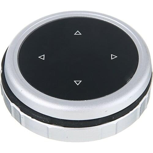 For BMW 1 3 5 Series F10/F20/F30 1pc ABS Larger Big Multimedia Knob Cover Trim IDRIVE Knob Shape Cover DIY Parts Moulding