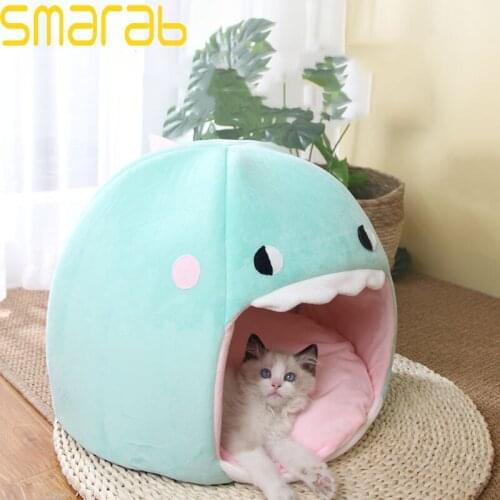 Removable Cat Bed House Kennel Puppy Bed Dog Sofa Cat Tent Dog Bed Warm Dog House Cushion Bed Cat House Pet Bed Pet Products