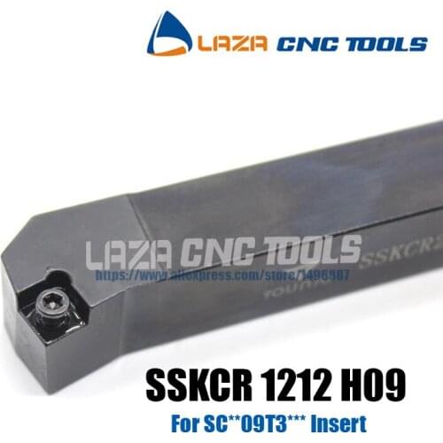 SSKCR1212H09 SSKCL1212H09 Indexable External turning tool holder,75 Deg SSKCR SSKCL Lathe machine Turning Cutterfor SCMT09T3