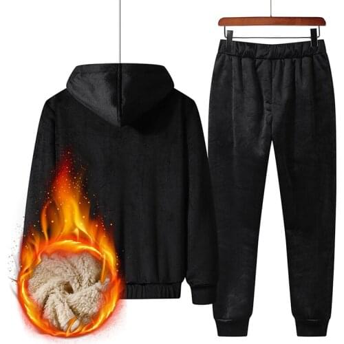 2020 Winter New Hot Sale Sports And Leisure Fashion Ins Lamb Velvet Padded Warm Suit Winter Plus Velvet Padded Waist Pants 988