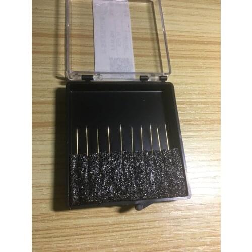 Tungsten Steel Gold-plated Bottom Resistance Wafer Test Probe Tip 1um Microneedle High-voltage Table Test Needle Micro Tip