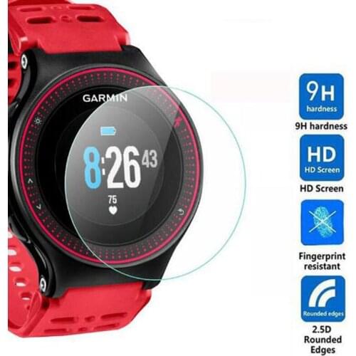 Tempered Glass Protective Film HD Clear Guard For Garmin Forerunner 220 225 230 235 620 630 Smart Watch Screen Protector Cover