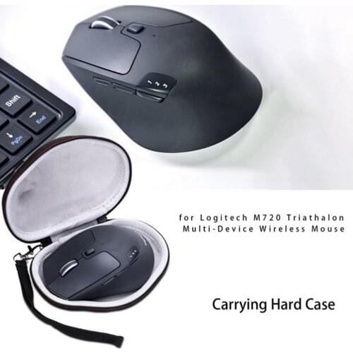 EVA Hard Case Mouse Storage Bag For Logitech M720 M705 Wireless Mouse Travel Protective Carrying Case Portabel Shockproof Cover