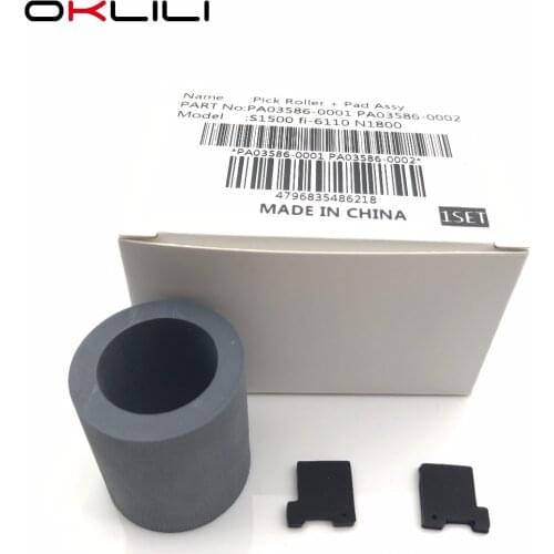 10X PA03586-0001 PA03586-0002 Pick Roller Pad Assy Assembly Pickup Roller Separation Pad for Fujitsu S1500 S1500M fi-6110 N1800
