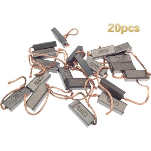20pcs 5X7X20mm 5X8X20mm High quality Car Generator Brush Brush Regulator Rear Outlet Line