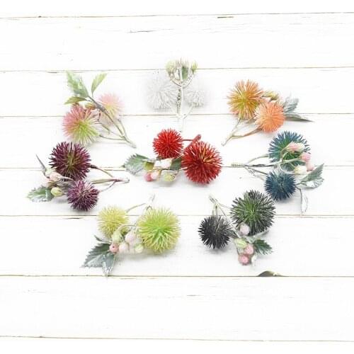 5 Pieces Artificial plant Pine needles Wedding Christmas decorations for home Brooch Crafts Christmas garland Bonsai Hat hairpin