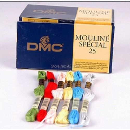 8.7 Yard 30 pcs/lot DMC Floss Embroidery / Cross Stitch Floss Thread Choose Any Colors