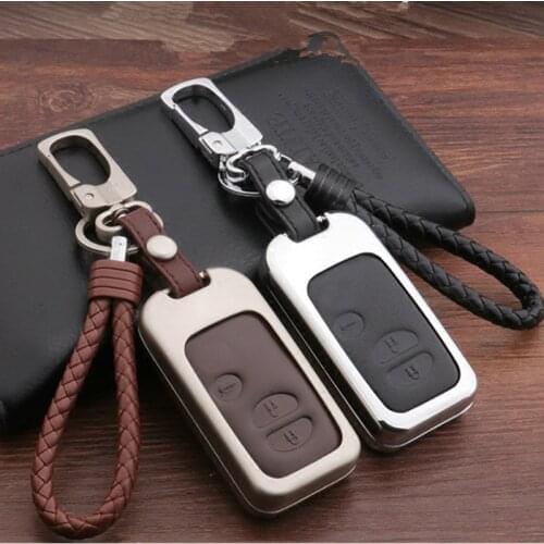 Car Key Case Cover For Toyota LandCruiser Prado 150 Camry Prius Crown Highlander For Subaru 2013 2014 Foreste Outback XV legacy