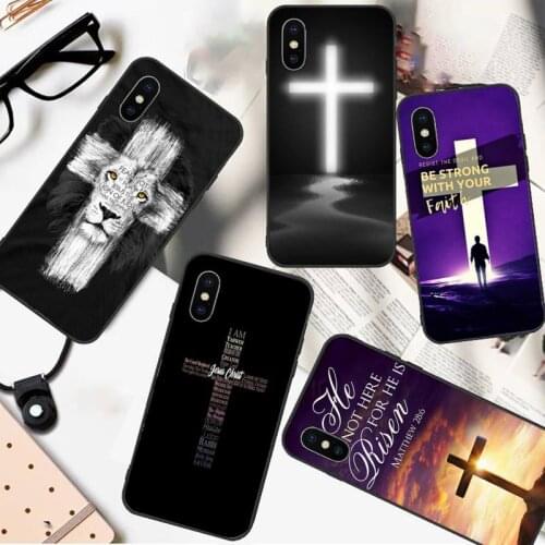 Bible Jesus Christ Christian Cross Phone Case for iPhone 11 12 pro XS MAX 8 7 6 6S Plus X 5S SE 2020 XR