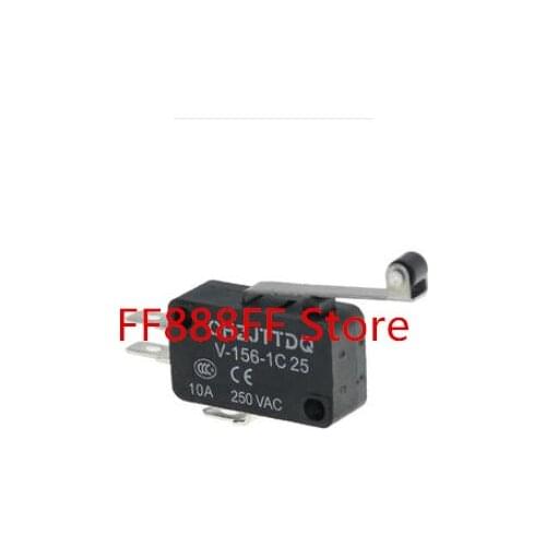 Limit switch inductive limiter mechanical belt wheel stroke proximity switch V-156-1C25