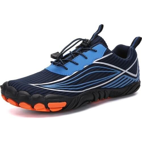 Hiking Upstream Wading Shoes Outdoor Sports Sneakers Summer Breathable Durable Trekking Climbing Shoes River Fishing Big Size