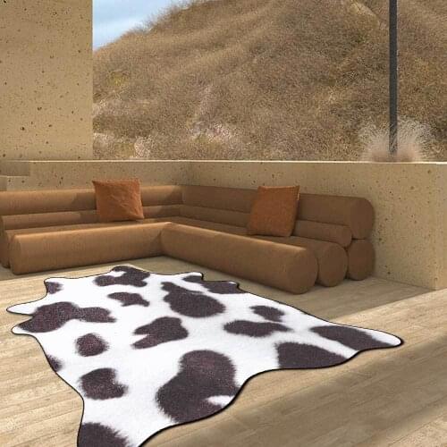 Cartoon Carpet Cute Animal Fur 3D Printing Carpets for Children Room Crawling Floor Mat Kids Bedroom Decoration Large Area Rugs