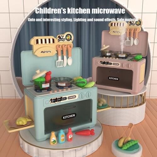Children Kitchen Utensils Sets Toy Pans Kitchen Cookware Set Childrens Toys Girl Role Play Educational Games Christmas Gift