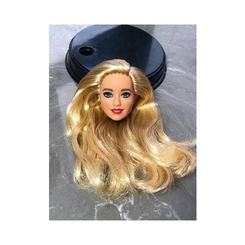 Rare Global Limited Doll Toy Head Princess Doll Head Black Girls DIY Dressing Hair Toys Favorite Collection Princess Doll Head