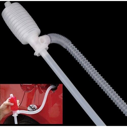 Manual Siphon Suction Water Chemical Liquid Pump Portable Car Truck Fuel Oil Gasoline Diesel Transfer Sucker Hand Pump