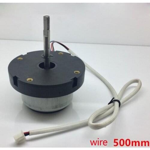 DC 12V three-wire brushless motor, 5000 RPM/min 47mm output shaft D-axis threaded motor, grilled fish machine motor