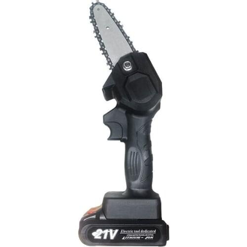 Yilong Electric Pruning 4 Inch Cordless Mini Chain Saw Handheld Pruning Tool Electric Chain Saw Dual Electric Set
