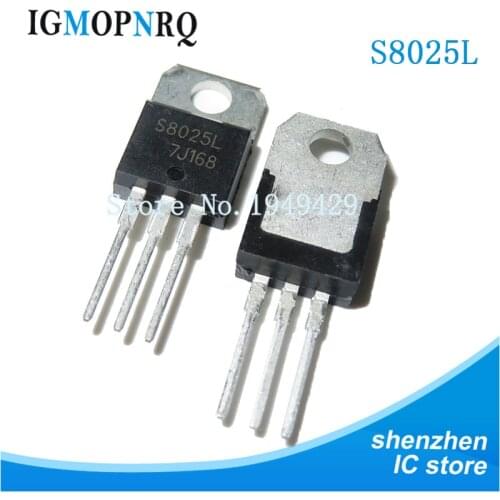 10PCS S8025L TO-200 S8025 TO220 25A 600V new