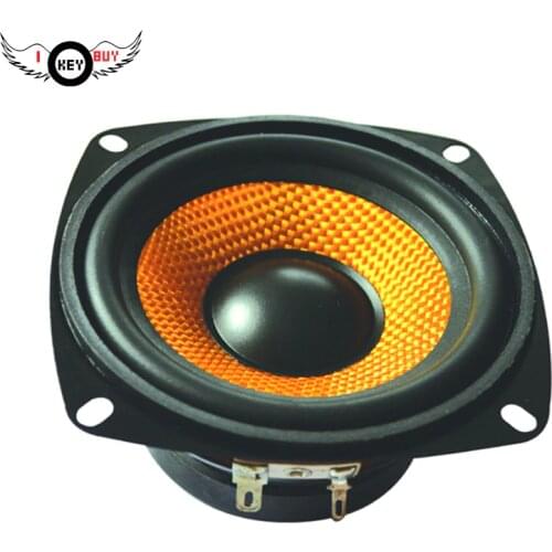 I Key Buy 4 Inch Full Range Car Speaker 4-OHM Impedance High Quality Speaker Vehicle Door Audio KTV Speaker