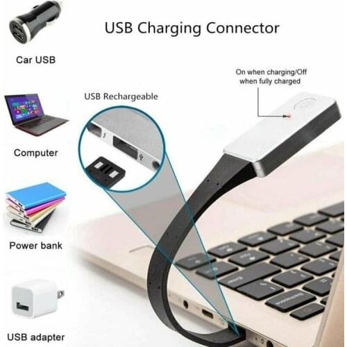 3 Mode Book Light For Reader Kindle Adjustable Flexible Clip-on Folding Led Night Lamp Student Eye Protection Reading Lights