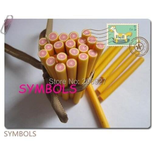 5pcs A-11 5mm Cute Grapefruit Fruit Cane Fancy Nail Art Polymer Clay Cane Nail Art Decoration