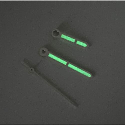 White Color Green Luminous Automatic Watch Hand for NH35A NH36A 7S26 Movement