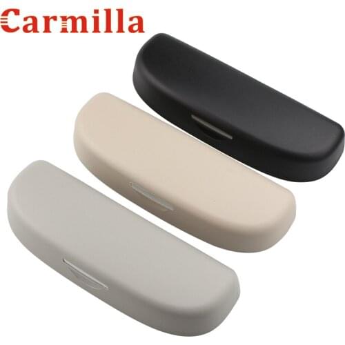 Car Sunglasses Holder Glasses Case Storage Box for Mitsubishi ASX Peugeot Renault for Nissan Qashqai X-trail Lada Accessories