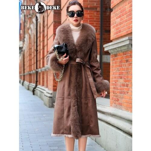 BEKEDEKE Women's Suede Jackets