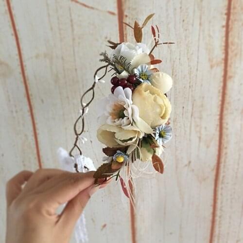 Free Shipping Fall Flower Crown