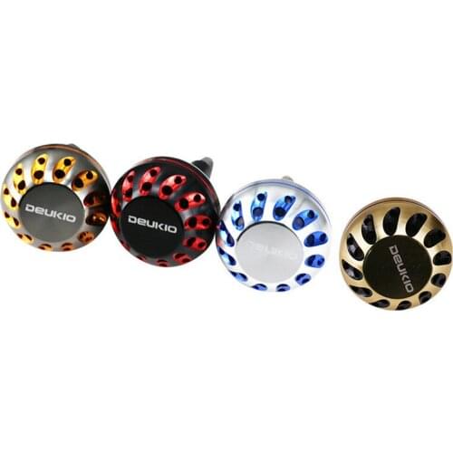 Sea Fishing Wheel Grip Pill Modified Full Metal Carved Drop Hole for S/D/A Brand 45MM JIG Reel Handle Grasp Pills Accessories