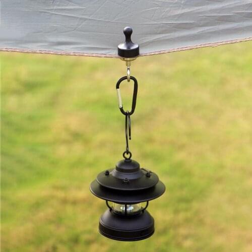 Magnetic Hook Portable Lamp Hanger Hook For Tent Camping Tarp Outdoor Tool