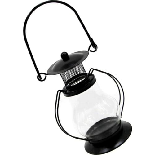 Metal Vintage Hanging Tent Lantern for Family Outdoor Camping Traveling Trip Garden Beach Park