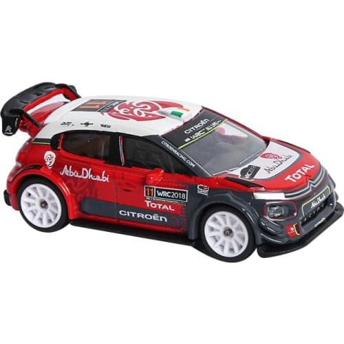 1/64 Majorette Alloy Car Navigator Alloy Car Model Citroen WRC Rally Car Boy Toy
