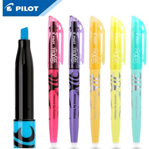 PILOT SW-FL Frixion 6/12pcs Erasable Highlighter Pastel Color Fluorescent Marker Pen 12 Colors Japan