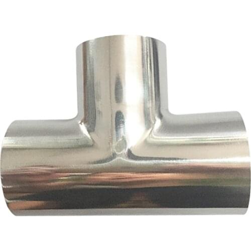 T TYPE Joint SS304 Welding Pipe Connection Fittings Exhaust Pipe Welding Tee