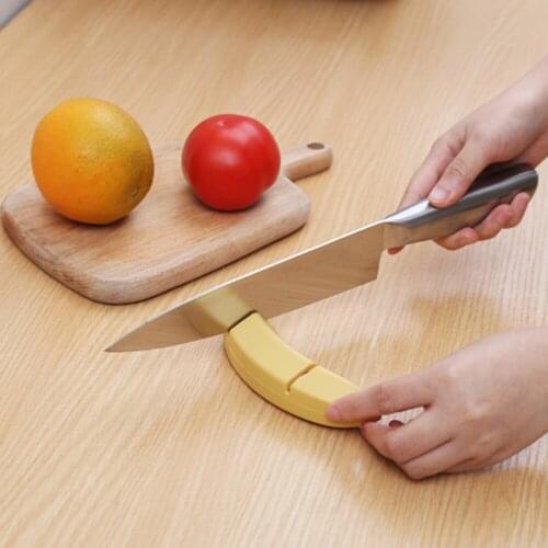 Knife Sharpener Cute Portable Cartoon Type Whetstone Sharpening Knives Stone kitchen tools