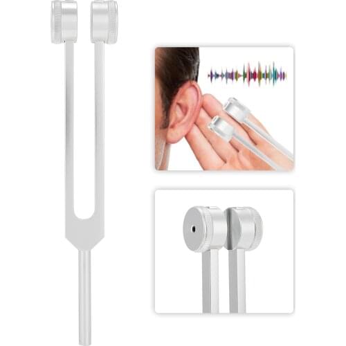 128Hz Aluminium Alloy Medical Tuning Fork Instruments Tuning Vibration Health Therapy Tool Massager Relaxation
