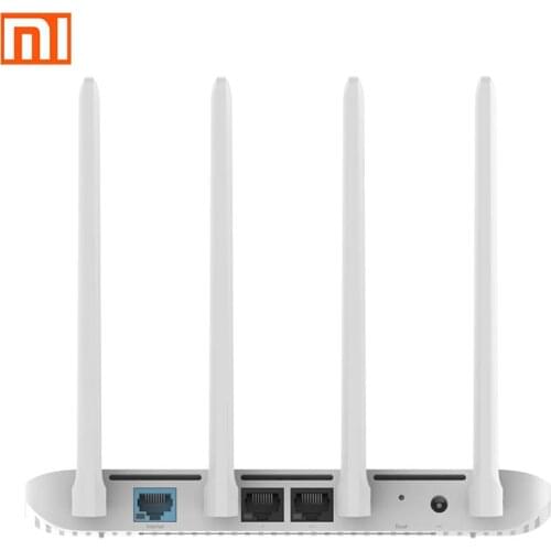 Xiaomi mijia Router 4 /Fiber-Gigabit Smart Router/MiNET One-click Quick Connect Smart Device|Dual Frequency Dual Core/ 4 Antenna
