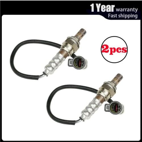 2pc 4 Wires O2 Oxygen Sensor Upstream Downstream For 2001-2006 Ford Escape 2005-2006 Mercury Mariner V6-3.0L Auto Parts 234-4045