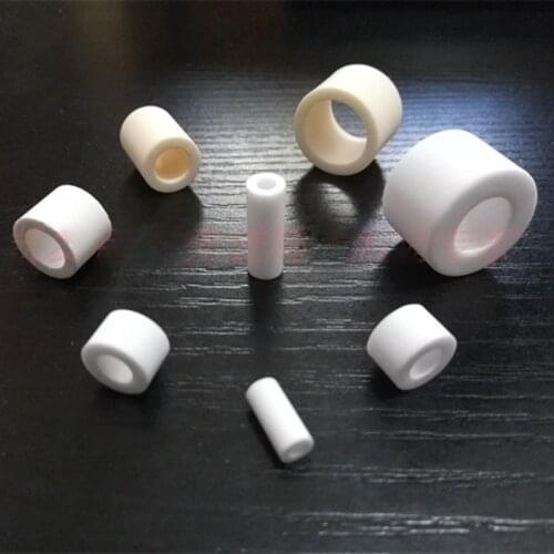 2pcs heat wear-resistant alumina ceramic pad ring washer gasket tube insulation pads rings washers gaskets 8/8.5/9mm ID