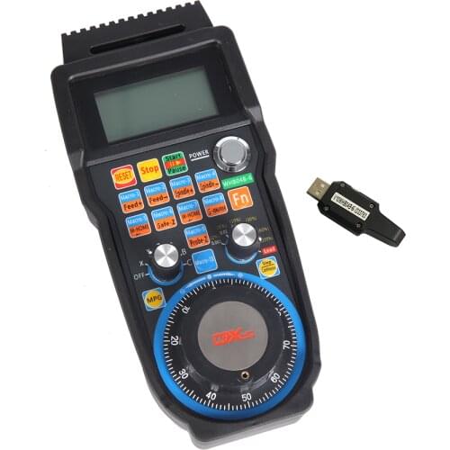 6 axis Mach3 wireless electronic handwheel