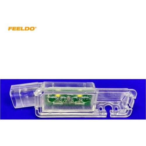 FEELDO Camera plastic frame For Volkswagen Golf 7 13/15/16 CC