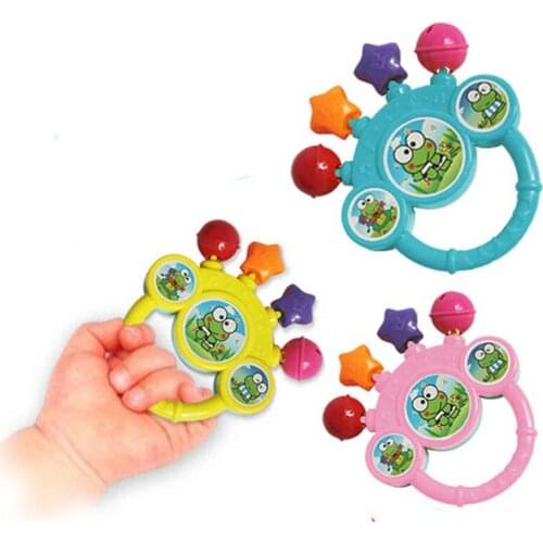 Baby toys Baby Bell Toy Hand On The Toy Baby Birthday Gift practice babys listening L0092