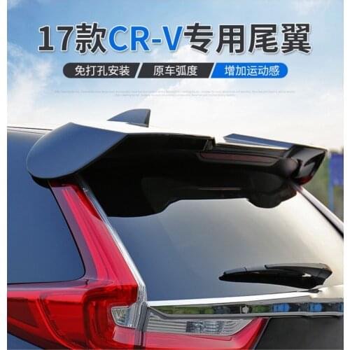 Use for honda CRV Spoiler 2017-2017 CRV roof Spoiler High Quality ABS Material unpaint color spoiler for CRV
