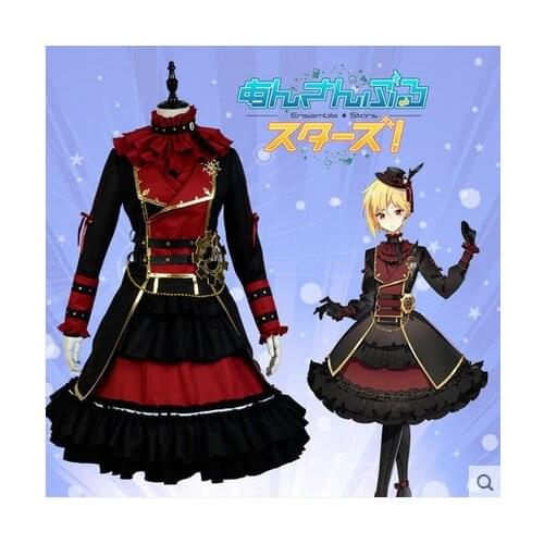 Ensemble Stars Nito Nazuna Cosplay Costume Valkyrie Theatre Uniform Dress For Unisex Role Play Clothing High-End Custom Make