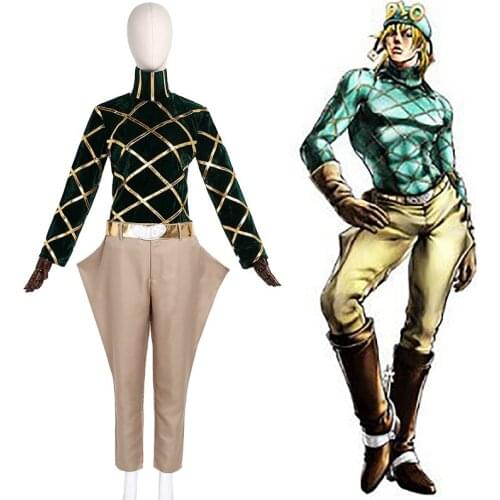 JoJos Bizarre Adventure Diego Brando/DIO Uniform Cosplay costume Custom Made halloween costumes for women men